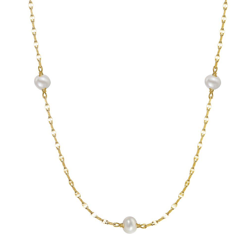 Loose Freshwater Pearl 14k Gold - La Fratellanza Jewelry