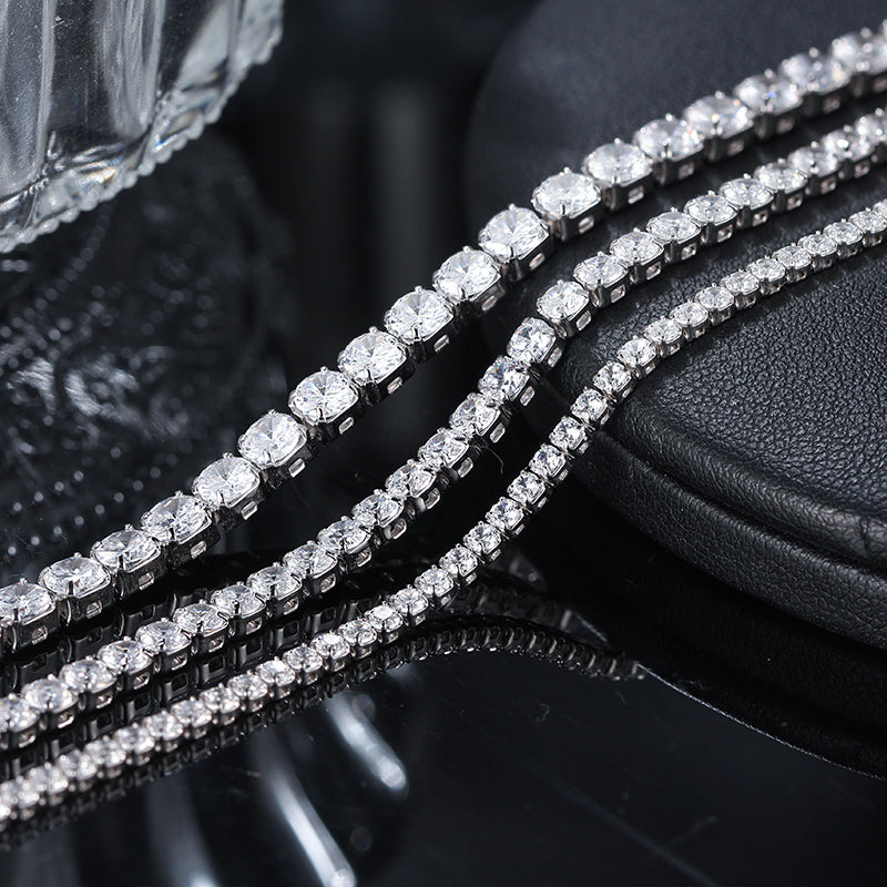 Zirconia set 3mm - La Fratellanza Jewelry