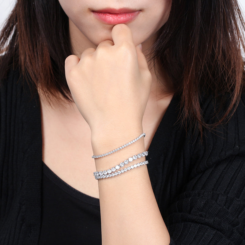 Zirconia set 3mm - La Fratellanza Jewelry