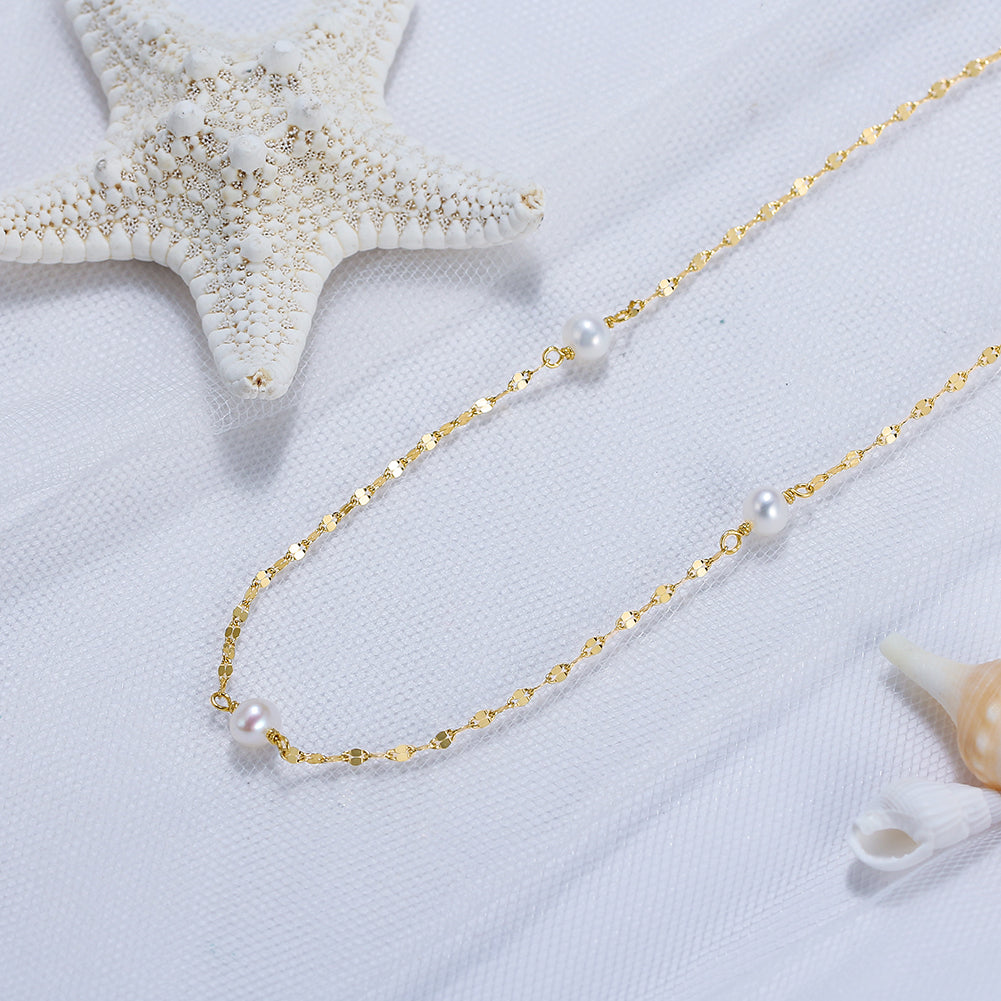 Loose Freshwater Pearl 14k Gold