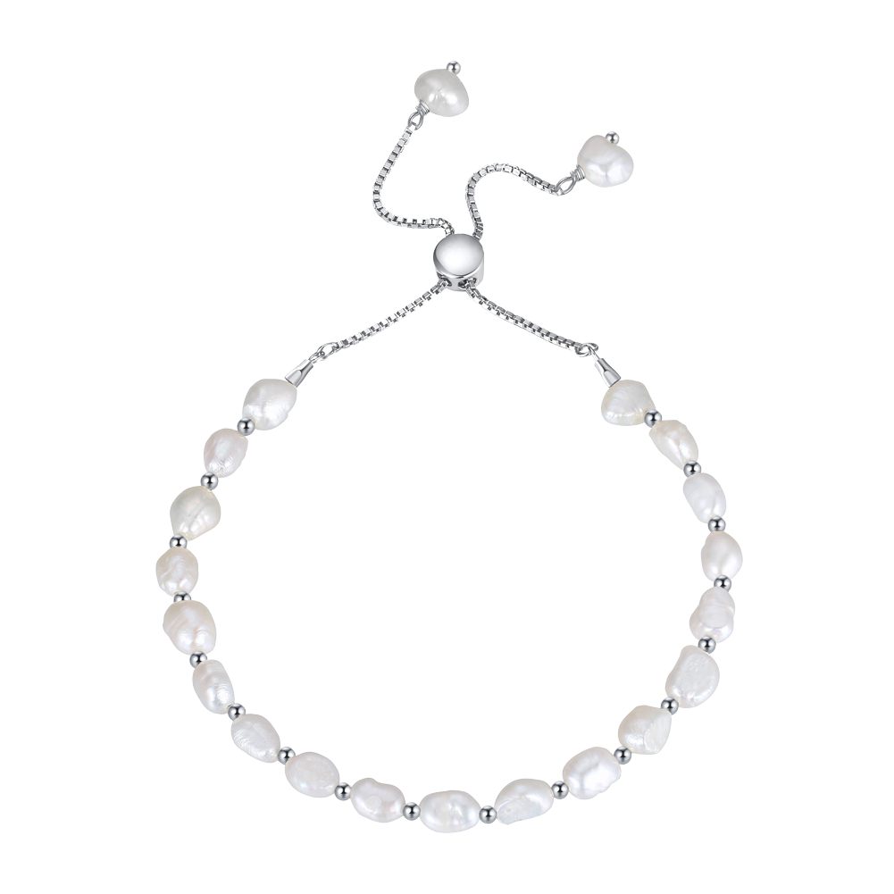 Freshwater Pearl Bracelet White Gold